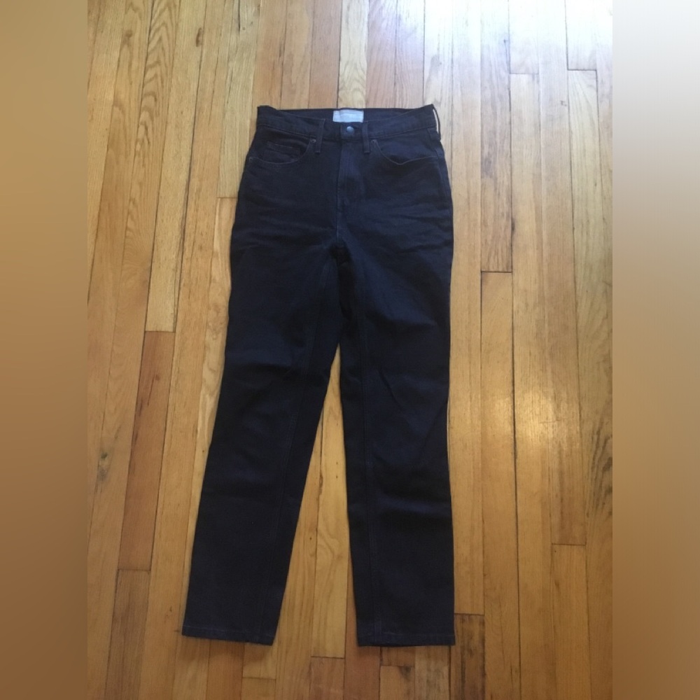 Everlane Original Cheeky Jean Black 26